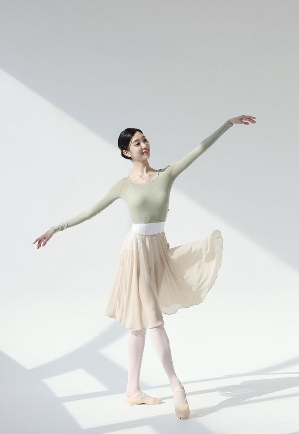 韓國messiah - 360 Degree Chiffon舞裙 (Nude) 