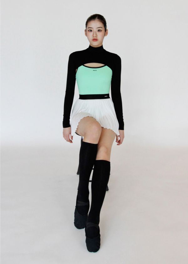 韓國POTA - 3 skirt舞裙 (Black & White) 