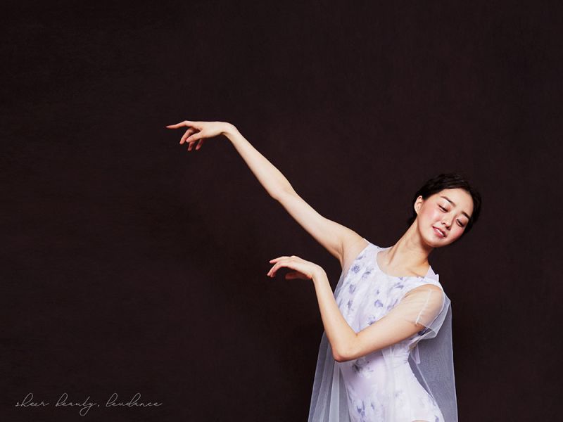 韓國LEVDANCE- Denise floral舞衣 드니스 