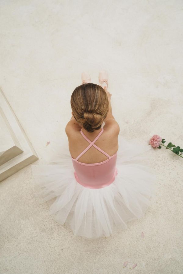 韓國 -  Snap First澎澎裙連身兒童舞衣 (Pink) 