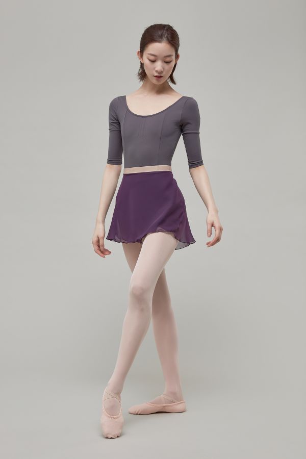 韓國Ballessimo - Grape寬綁帶舞裙 (그레이프) 