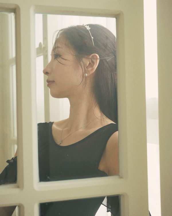 韓國Lenique - New Angela上衣+短褲 (Black) 