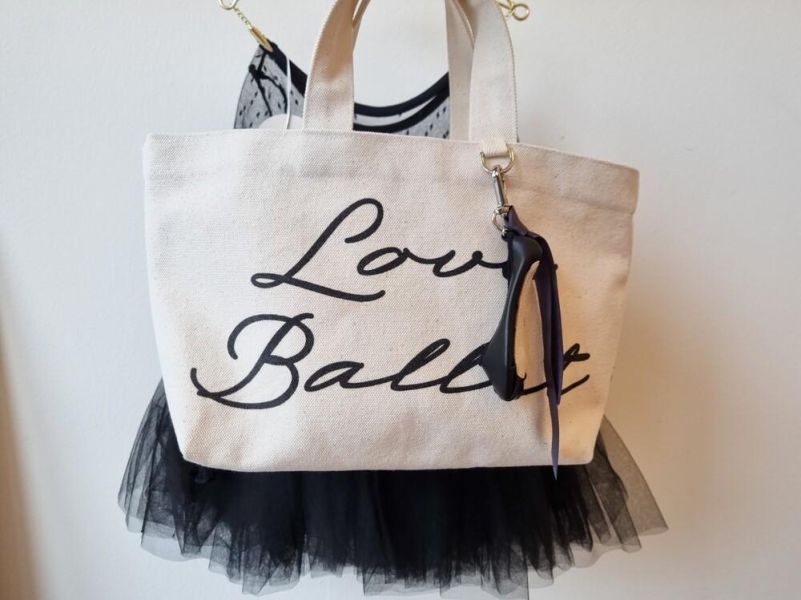 韓國Leh - LOVES BALLET帆布包包 