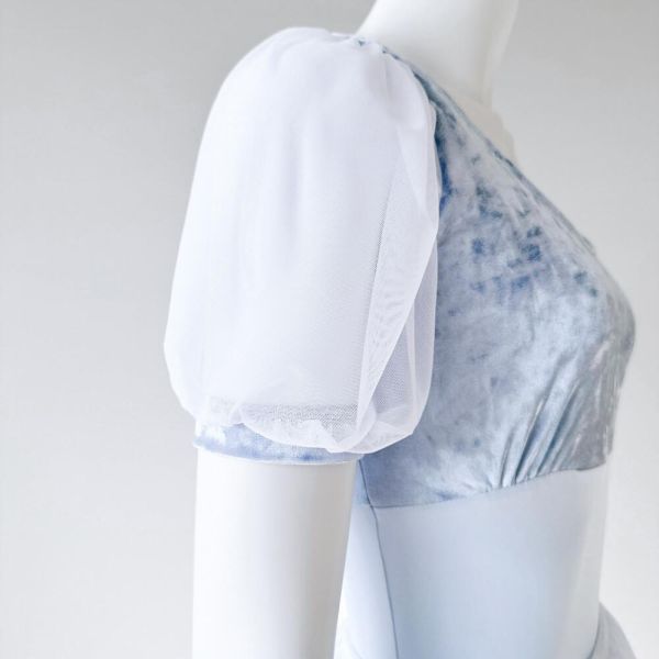 韓國yoora - Lunar短袖舞衣 (Blue Moon) 