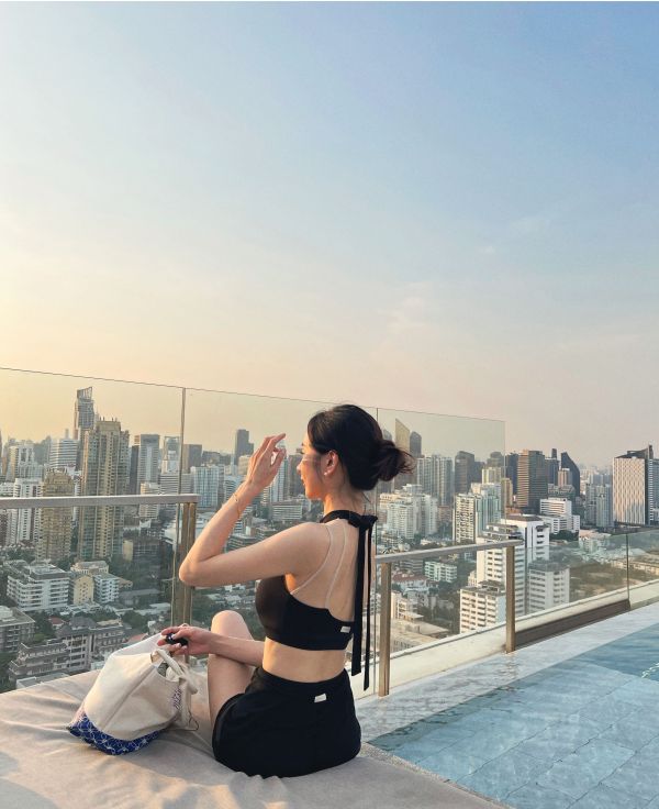 韓國Lenique - Olivia top鋼管舞上衣+短褲 (三色) 