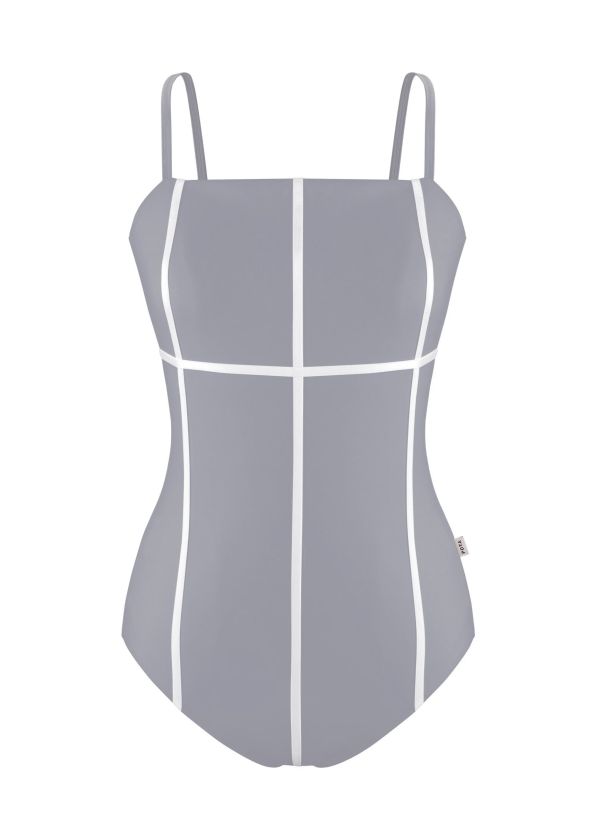 韓國POTA - 33 leotard吊帶舞衣 (Gray) 