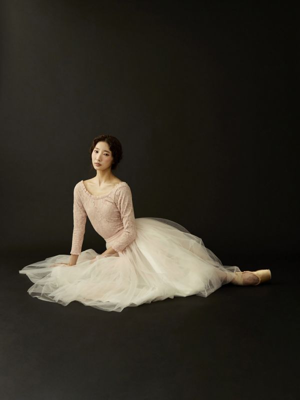 韓國LEVDANCE - olivia蕾絲長袖舞衣 (三色) 올리비아 