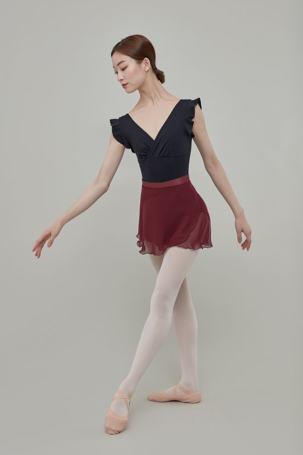 韓國Ballessimo - Plum寬綁帶舞裙 (플럼) 