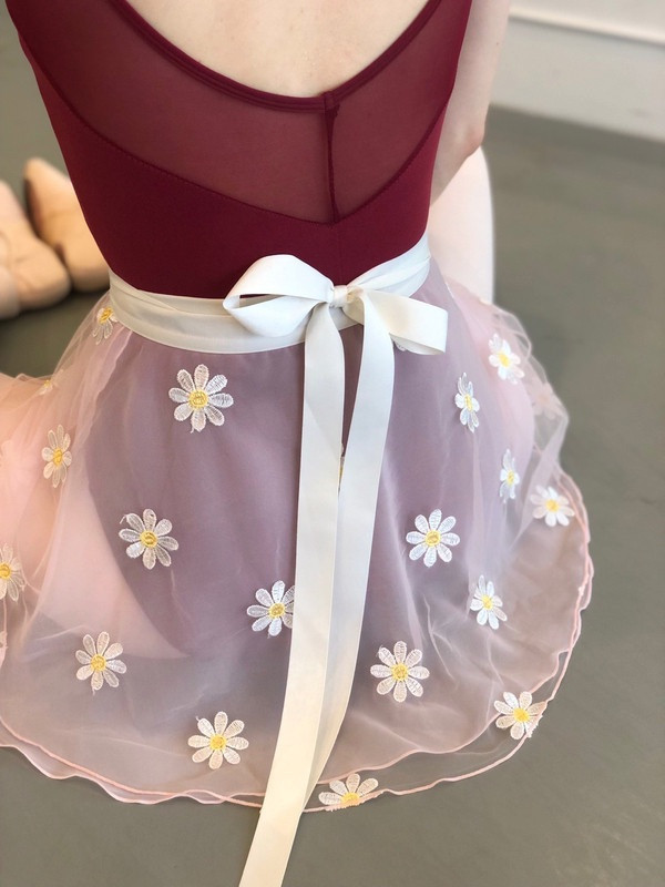 韓國balletchouchou - 小花雙層舞裙 (五色) 