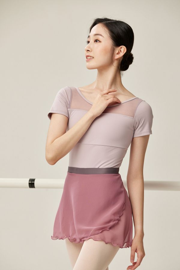 韓國Ballessimo - Mauve寬綁帶舞裙 (모브) 