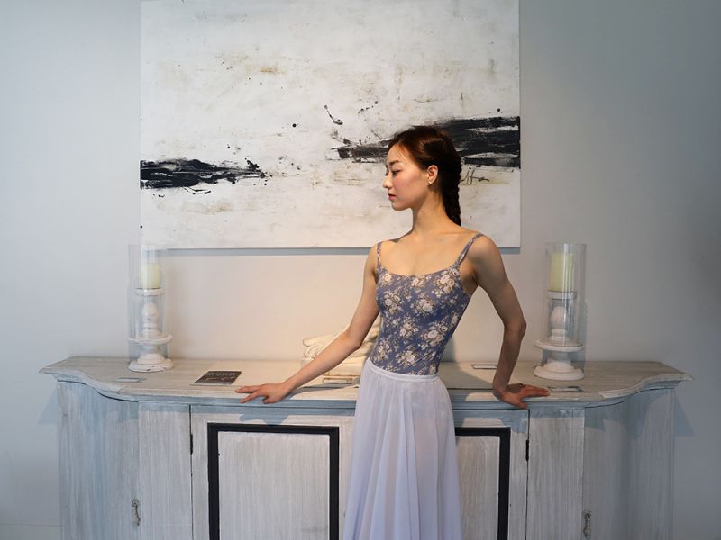 韓國LEVDANCE - Emilie toile de jouy細肩帶舞衣 (五色) 에밀리 