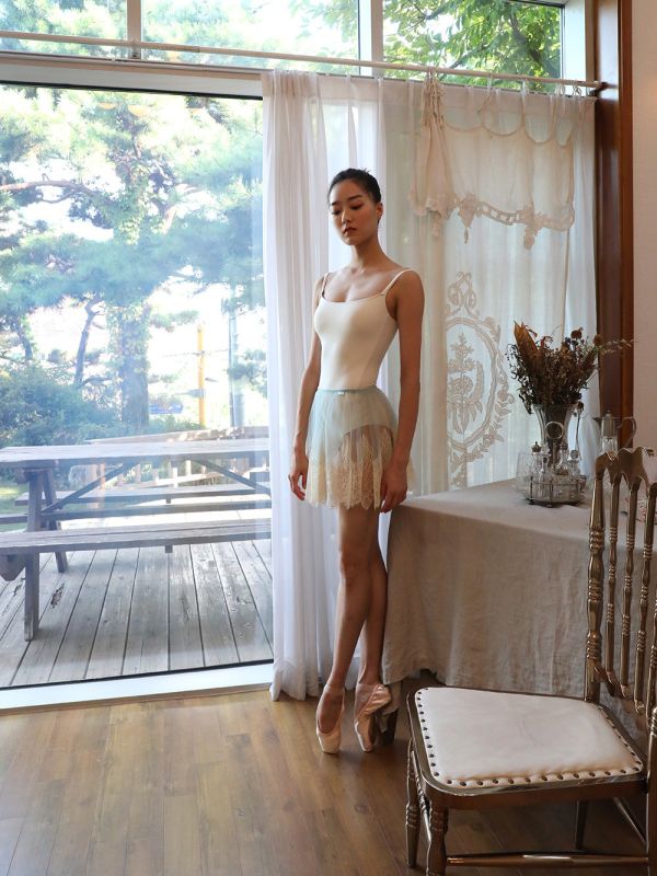 韓國LEVDANCE - Renée JADE ISLE鬆緊帶舞裙 르네 