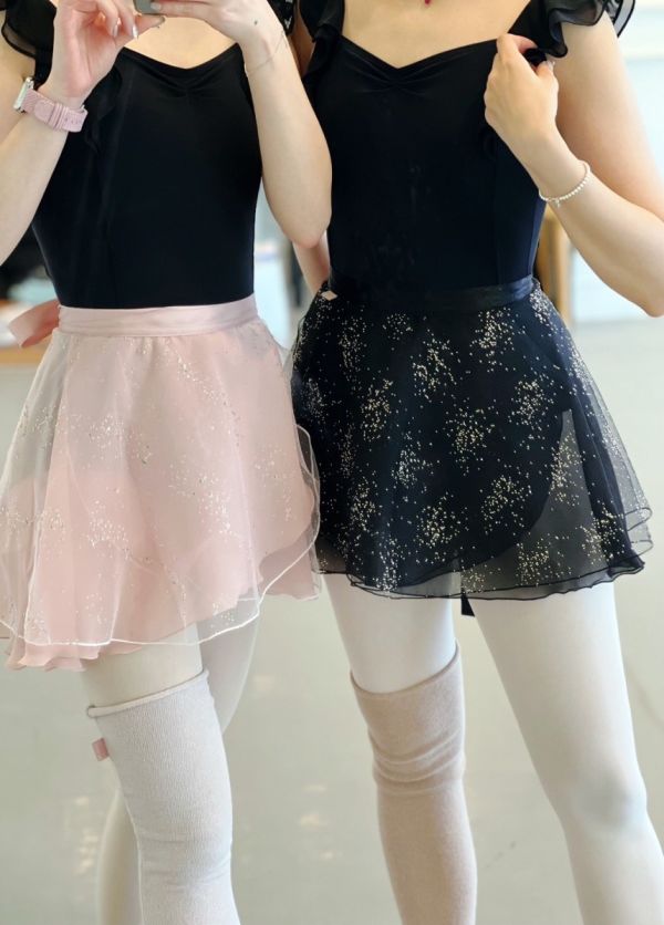 韓國balletchouchou - Jewel雙層舞裙 (兩色) 