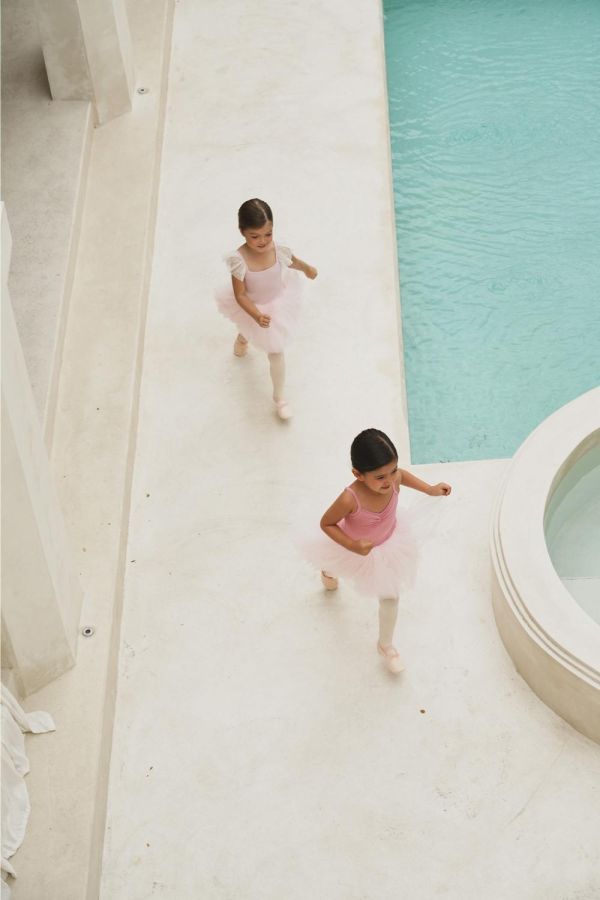 韓國 -  Snap Candy澎澎裙連身兒童舞衣 (肩帶可調、Pink) 