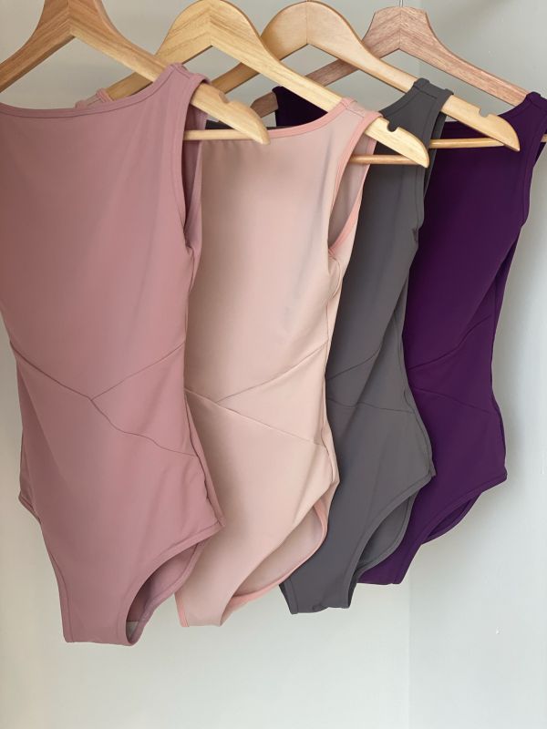 韓國Bonanza - Boat Neck舞衣 (Mocha) 보트넥 