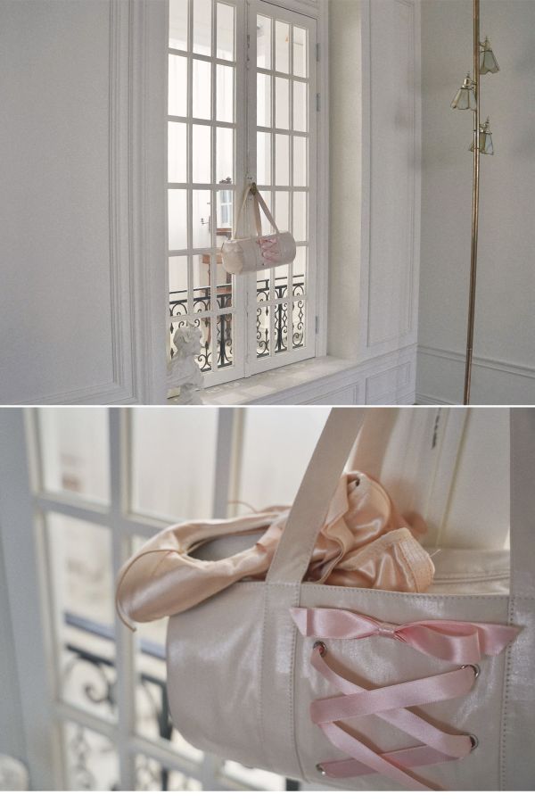 韓國Lenique - Duffel bag舞蹈包包 (Cream) 