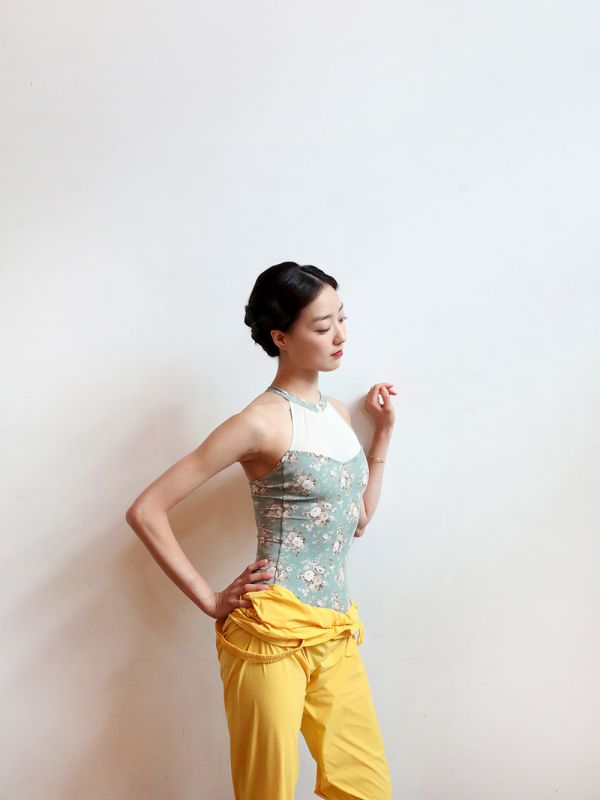 韓國LEVDANCE - Josephine TOILE DE JOUY經典款掛脖舞衣 (兩色) 조세핀 