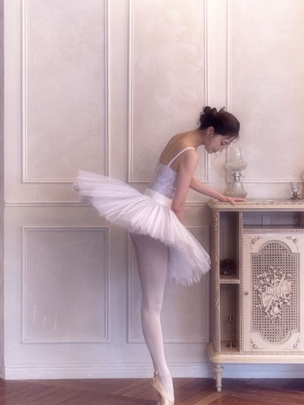 韓國iilaire - Antique Camisole吊帶舞衣 (BABY PINK) 