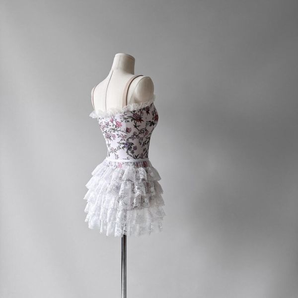 韓國yoora - Scarlett蕾絲舞裙 (兩色) 