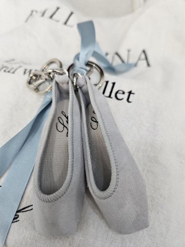 韓國Leh - 經典款羊皮小硬鞋吊飾 (Sea) 