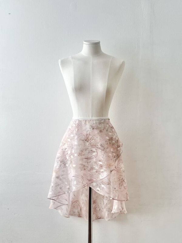 韓國Degage - Misty garden Midi中長版舞裙 (兩色) 