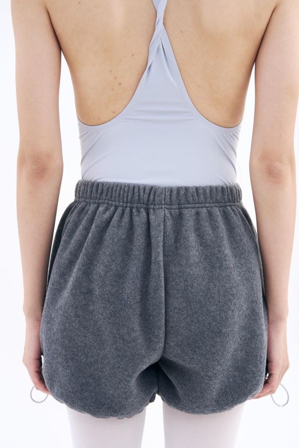 韓國toitoi - Fleece Puff短褲 (Deep Melange) 