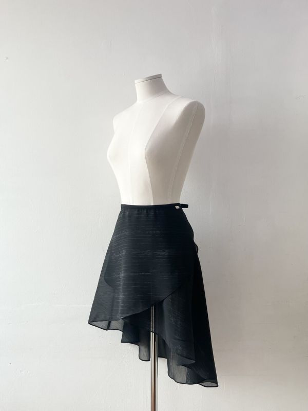 韓國Degage - Classic Midi中長版舞裙 (Black) 