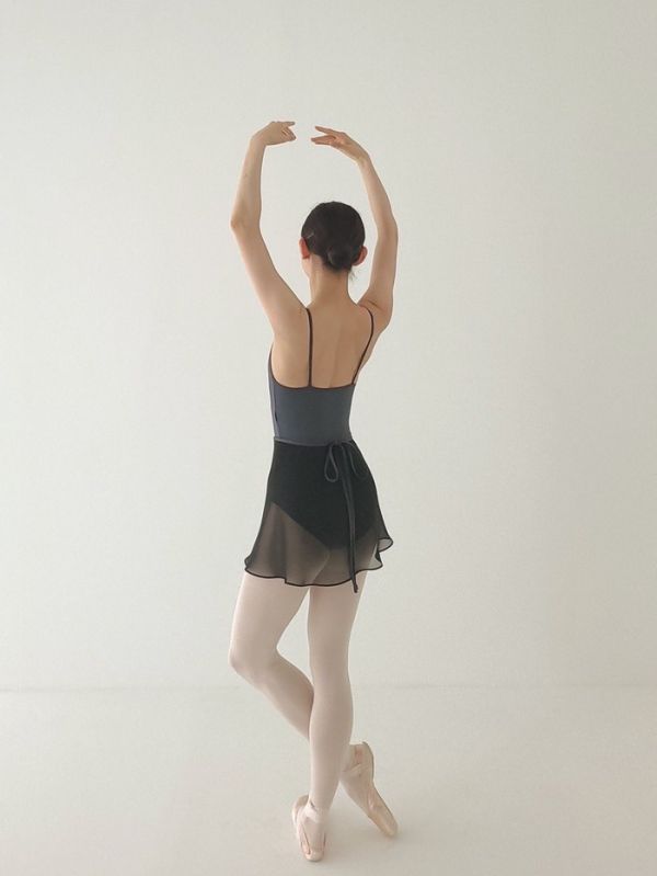 韓國Slownov - Black雪紡舞裙 (短/長版) 