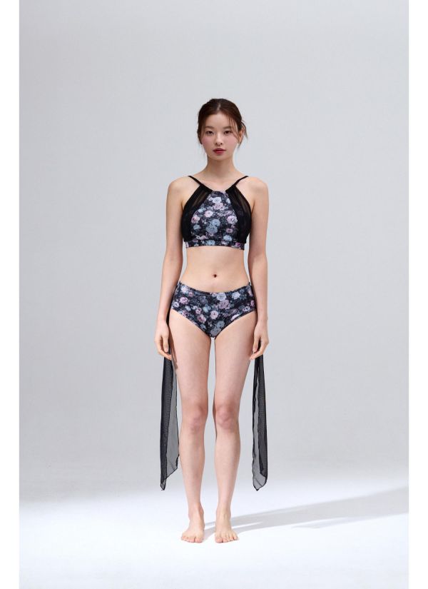 韓國Leanomse - Grida鋼管上衣+短褲 (Black) 그리다 