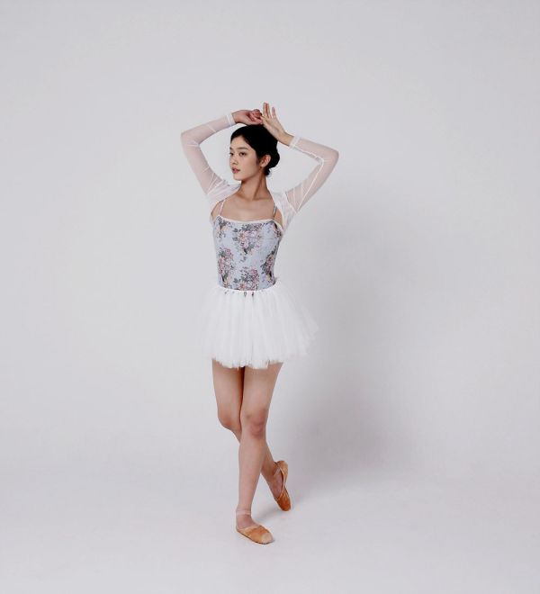 韓國Soulier Rouge - Anne Mini Tutu舞裙 (PURE WHITE) 