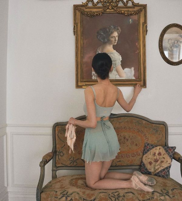 韓國Lenique - Etruah鋼管舞裙 (三色) 