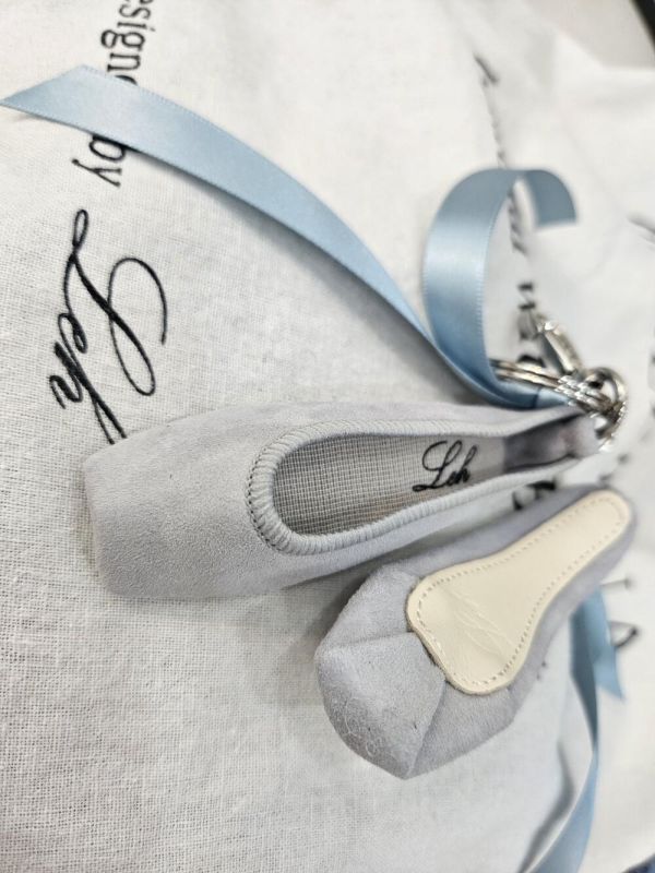 韓國Leh - 經典款羊皮小硬鞋吊飾 (Sea) 