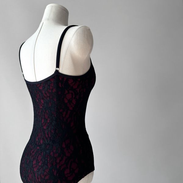 韓國yoora - Scarlett Wine舞衣 (肩帶可調) 