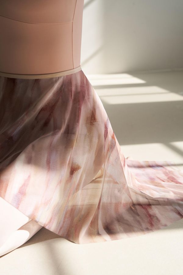 韓國Ballessimo - Sunset Mesh鬆緊帶舞裙 (兩色) 