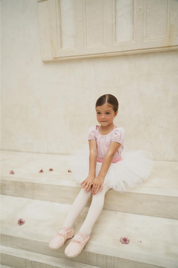 韓國 -  Puff Crop舞蹈上衣罩衫 (Pink) 