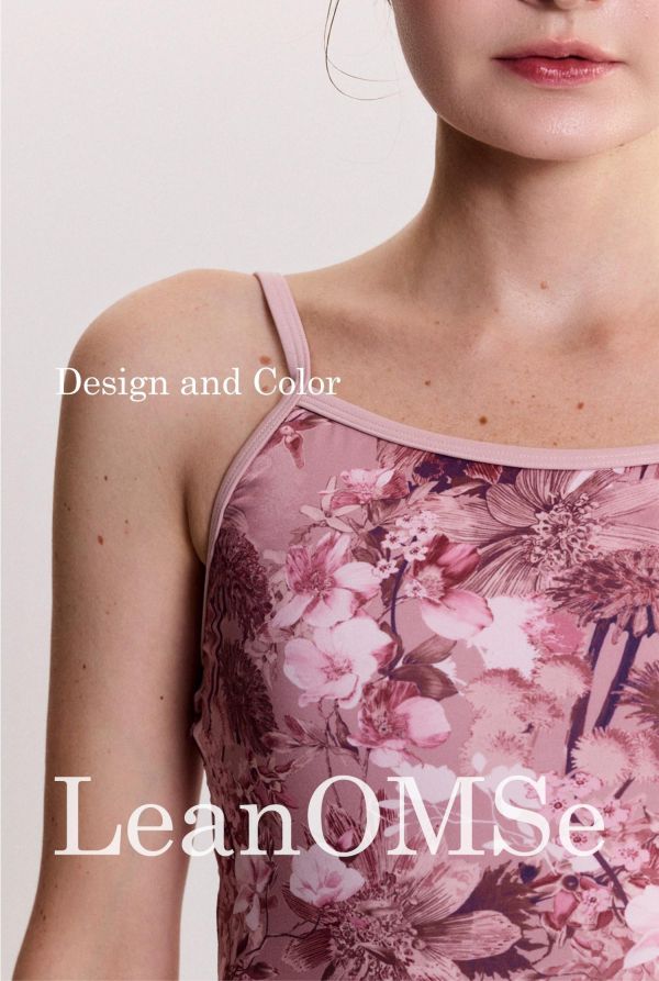 韓國Leanomse - Grida吊帶芭蕾舞衣 (Mood Pink) 