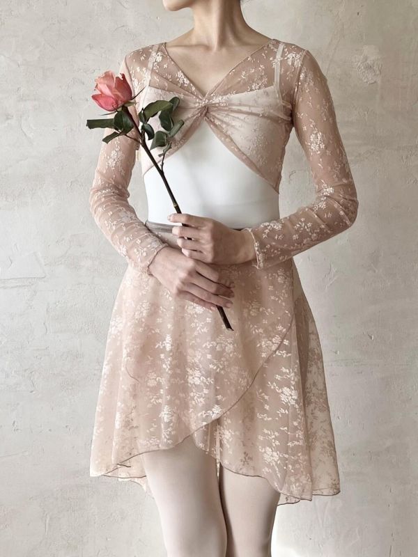 韓國Degage - Ameli中長版舞裙 (Brick rose) 