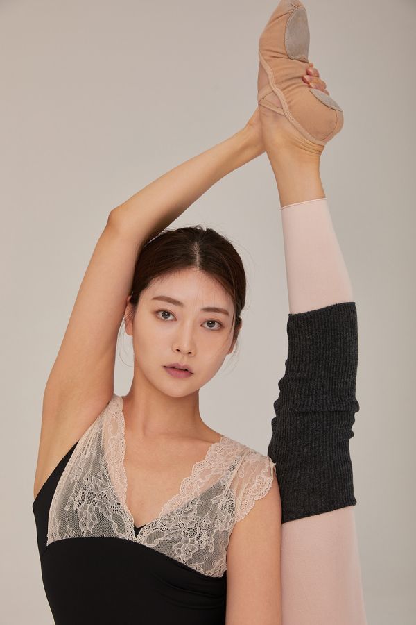 韓國Bonanza - Lace優雅舞衣 (White Black) 