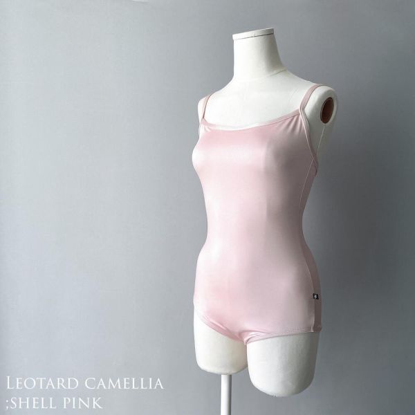 韓國yoora - Camellia吊帶舞衣 (Shell Pink) 