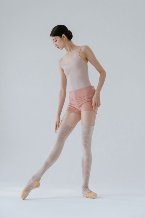 韓國Bonanza - Angora條紋襪套 (九色) 