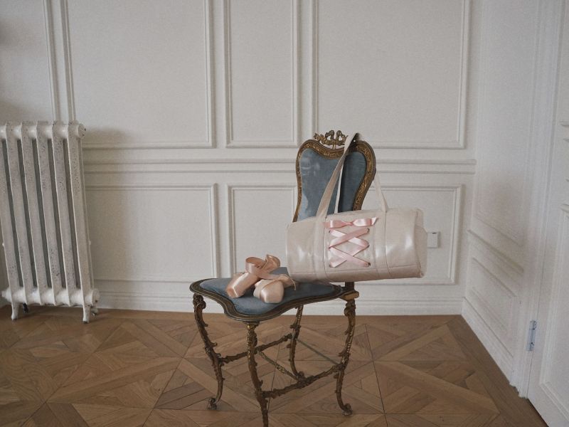 韓國Lenique - Duffel bag舞蹈包包 (Cream) 