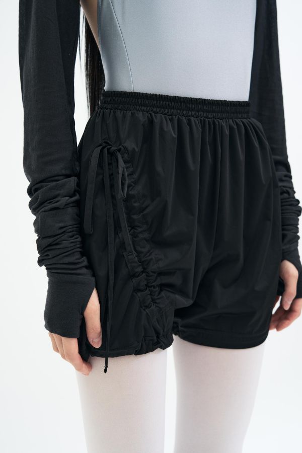 韓國toitoi - Bow Warm-up短褲 (Black) 