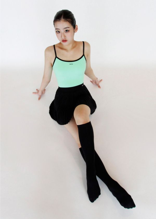 韓國POTA - 2 leotard吊帶舞衣 (Melon) 