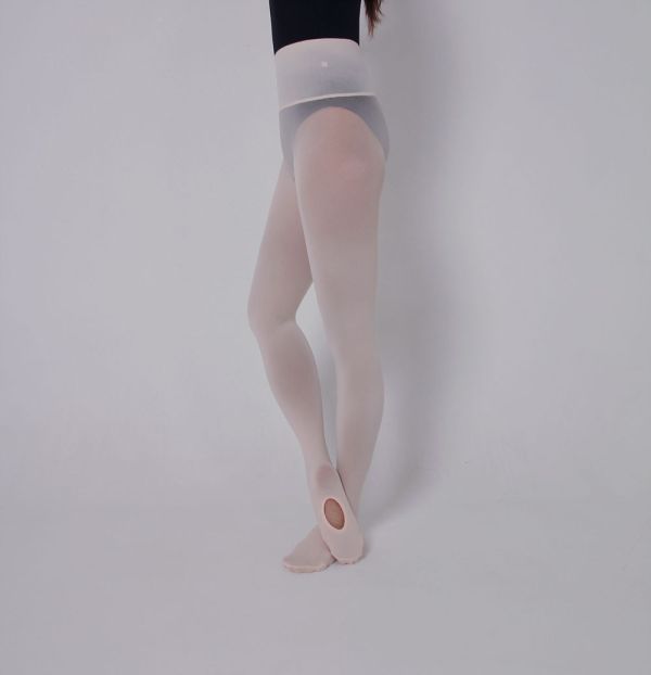 韓國Soulier Rouge - Wide low-rise寬腰帶舞襪 (三色) 