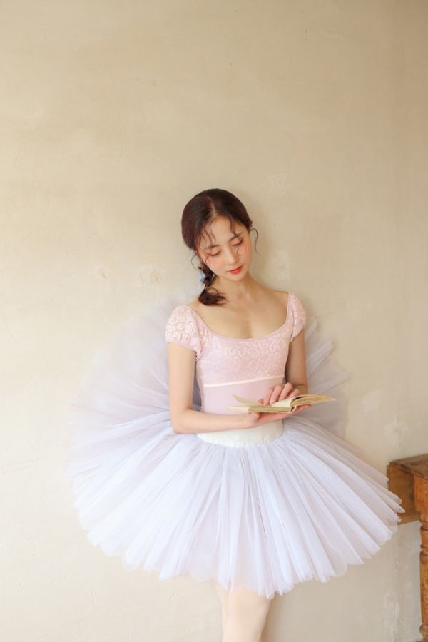 韓國iilaire - Aurora Pink短袖舞衣 