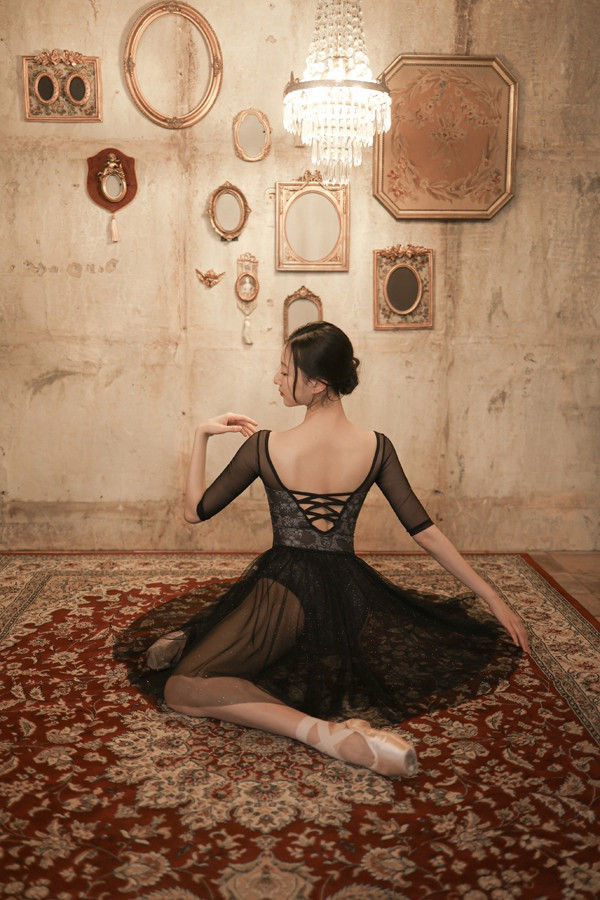 韓國iilaire - Laura Pearl雙層長版舞裙 