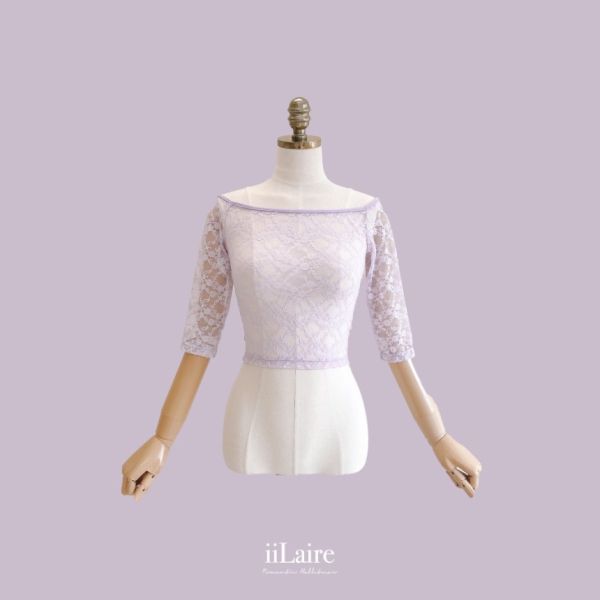 韓國iilaire - Floral Lace罩衫 (三色) 