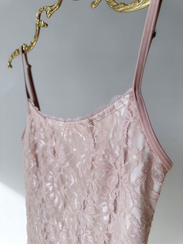 韓國yoora - Scarlett Fabric Pink舞衣 (肩帶可調) 