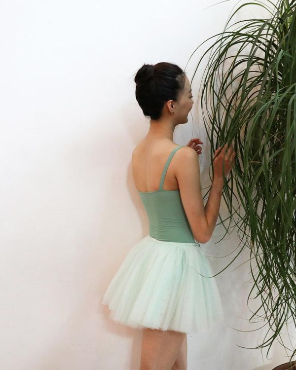 韓國LEVDANCE - 訂製款 Charmant Petit tutu (MINT) 