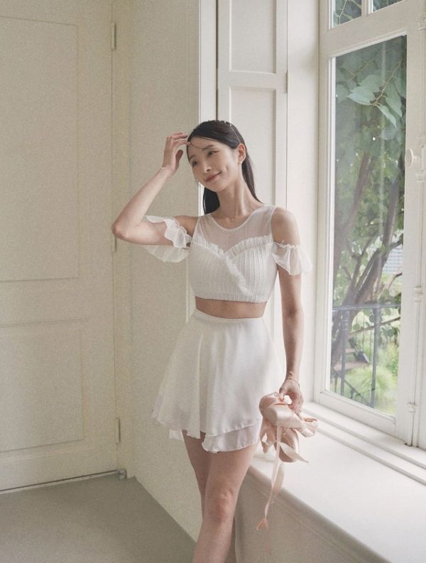 韓國Lenique - New Angela上衣+短褲 